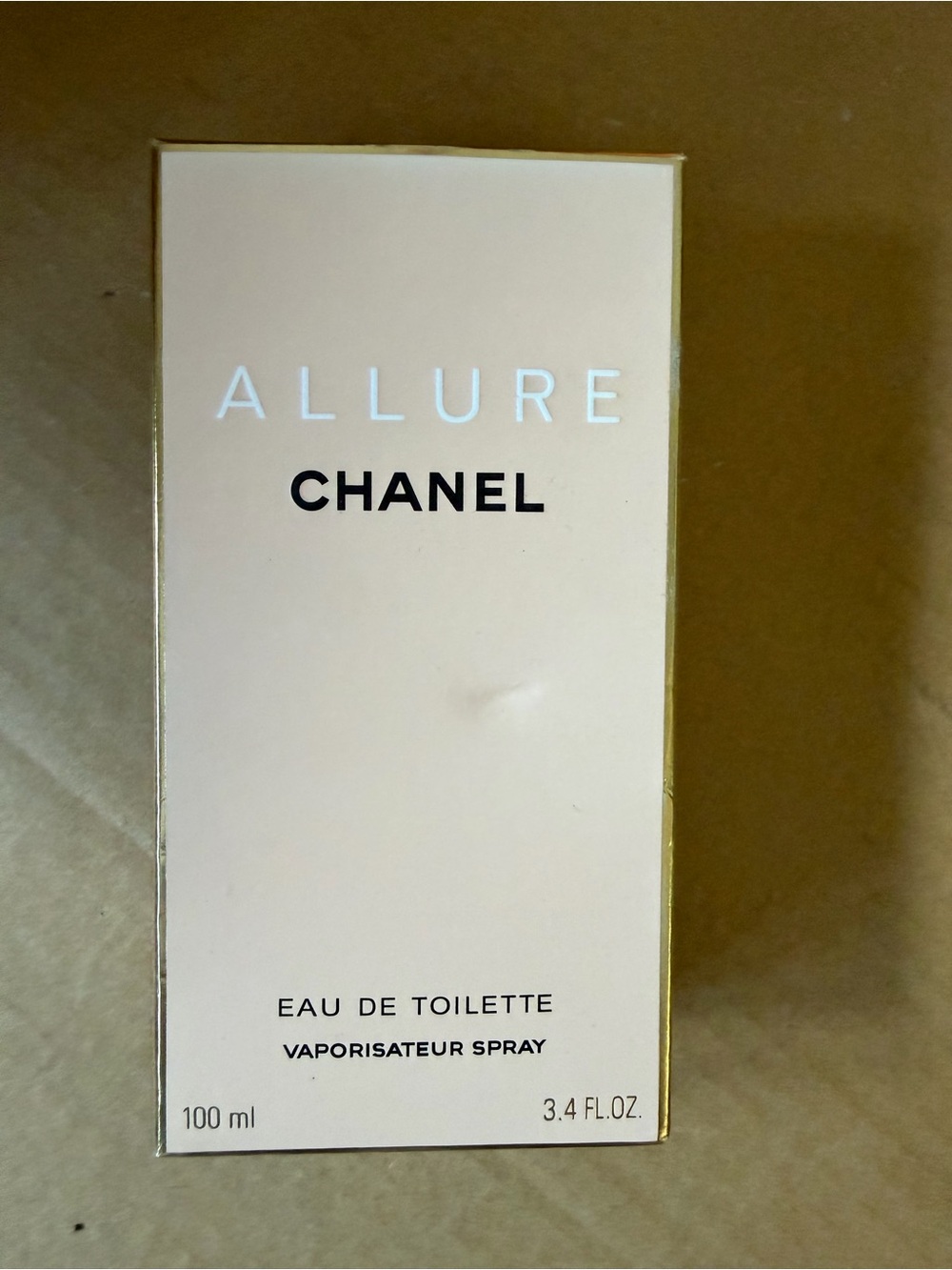Subcategory classification for Chanel Allure spray